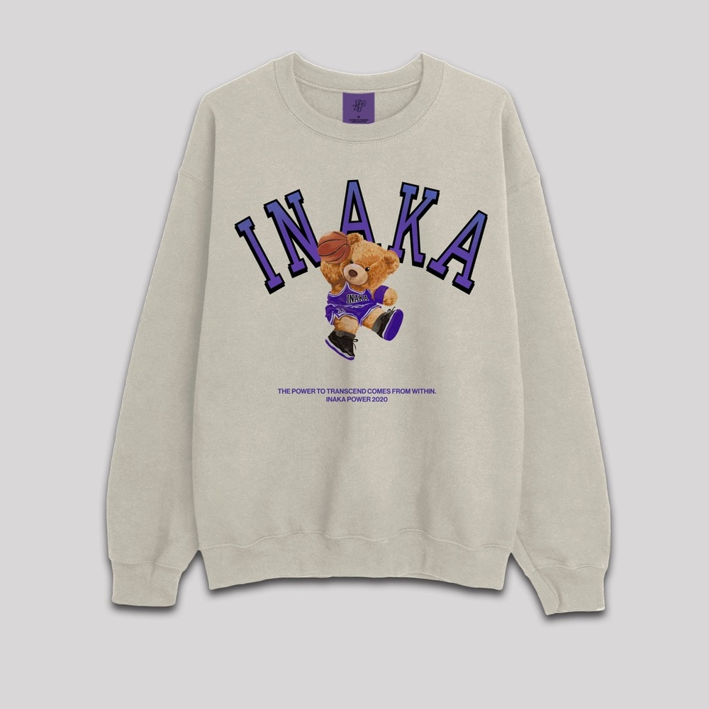 INAKA POWER BEAR CREWNECK